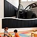 Gym Wall Paddings Basketball Court Wall Protection Pad, 2in Thick Foam Wall Mat Durable Protector for Wall, Mounted Basketball Hoops Garage Taekwondo, 72x20x4in