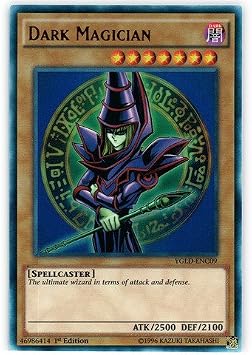 YU-GI-OH! - Dark Magician YGLD-ENC09 - Yugis Legendary Decks - 1st Edition - Ultra Rare