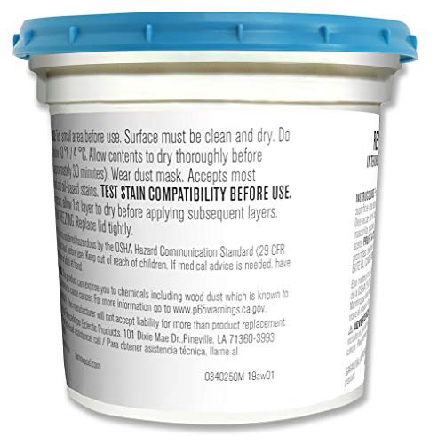 Famowood 40002142 Latex Wood Filler Walnut, Gallon, Net Wt 13.0 lbs - Thumbnail 2