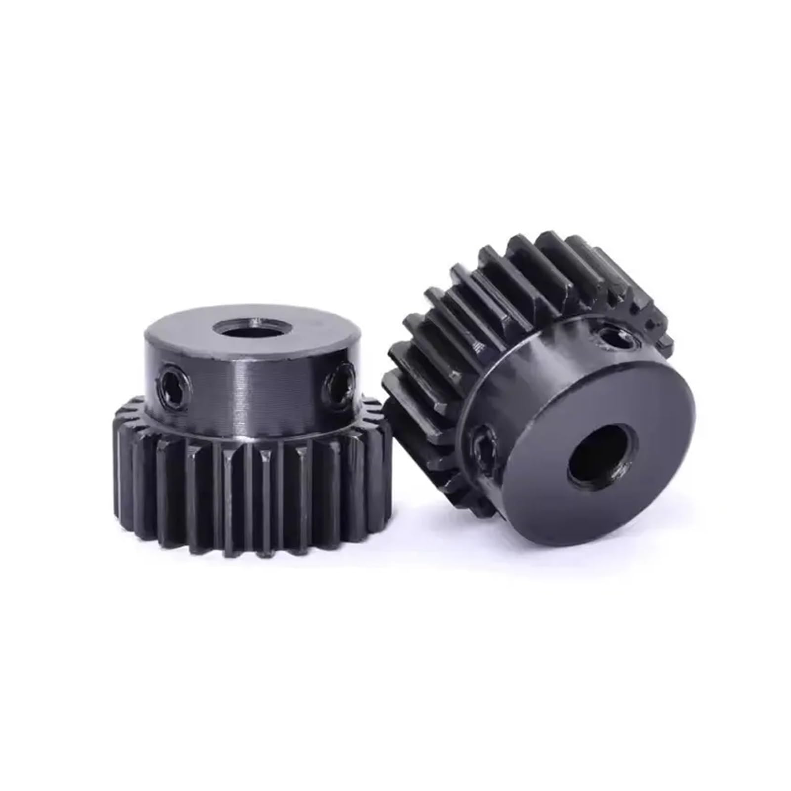 Stirnradritzel 1M 24 Zähne 1 Mod Rechts 45# Stahl Prozess Loch Motor Rack Übertragung(8mm,14pcs 1M 24 Teeth)