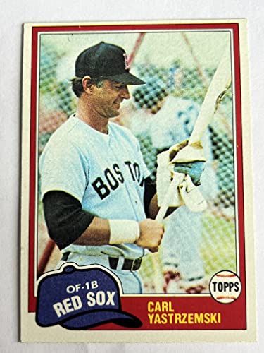 Carl Yastrzemski (Baseball Card) 1981 Topps - [Base] 110
