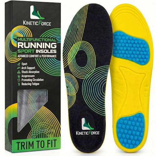 Sport Arch Support Gel Insoles for Men & Women