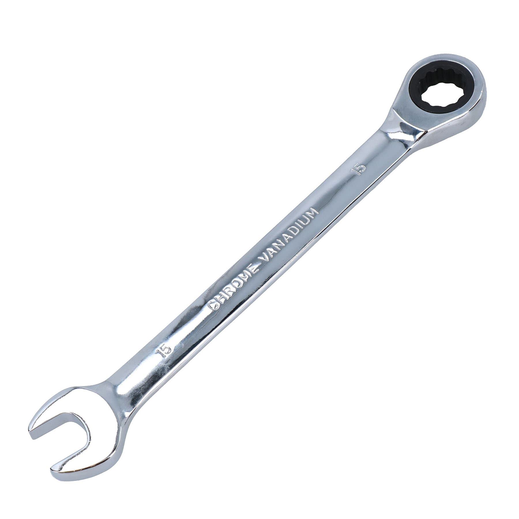 15mm Metric MM Combination Gear Ratchet Spanner Wrench 72 Teeth