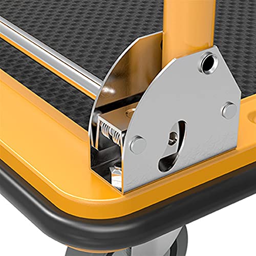 Carretilla plegable plataforma 220 lb con ruedas universales miniatura 5
