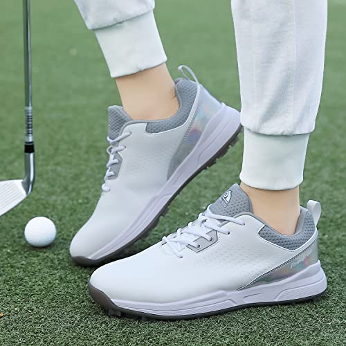 Image of Professional Men Golf Shoes Comfortable Spikeless Outdoor Golf Walking Sport Sneakers for Men
