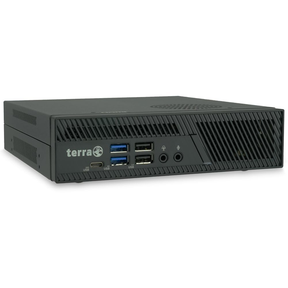 Terra PC-Mini 6000V6.1 Silent GREENLINE - Intel Core 5 (14. Gen), 16GB, 2X DisplayPort, 1x HDMI