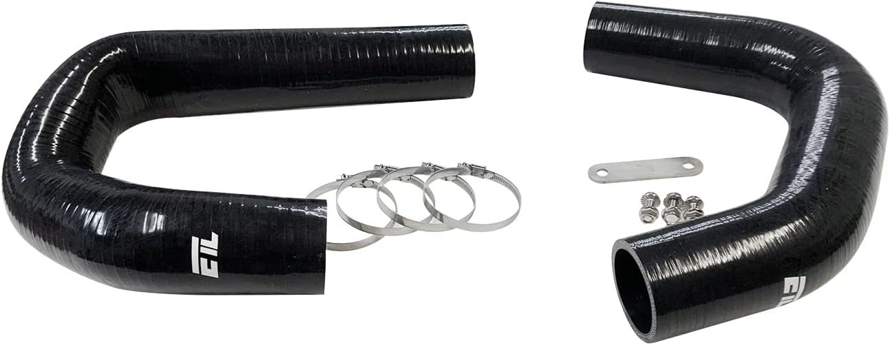 ETL Performance Aluminum Intercooler Pipe Kit for VW GTI 2015-2020 MK7 MK7.5 2021 MK8 (Black)