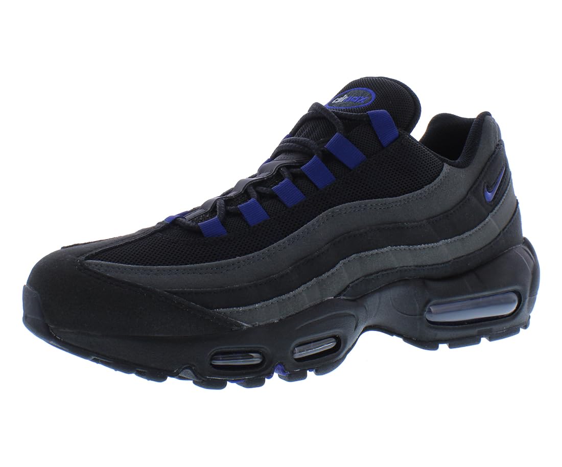 Nike Air Max 95 Unisex Shoes Size 7.5, Color: Black/Deep Royale Blue |  Fashion Sneakers - Amazon.com