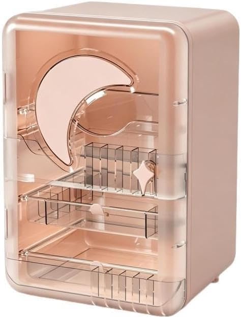 Luxury Desktop Cosmetic Storage Cabinet