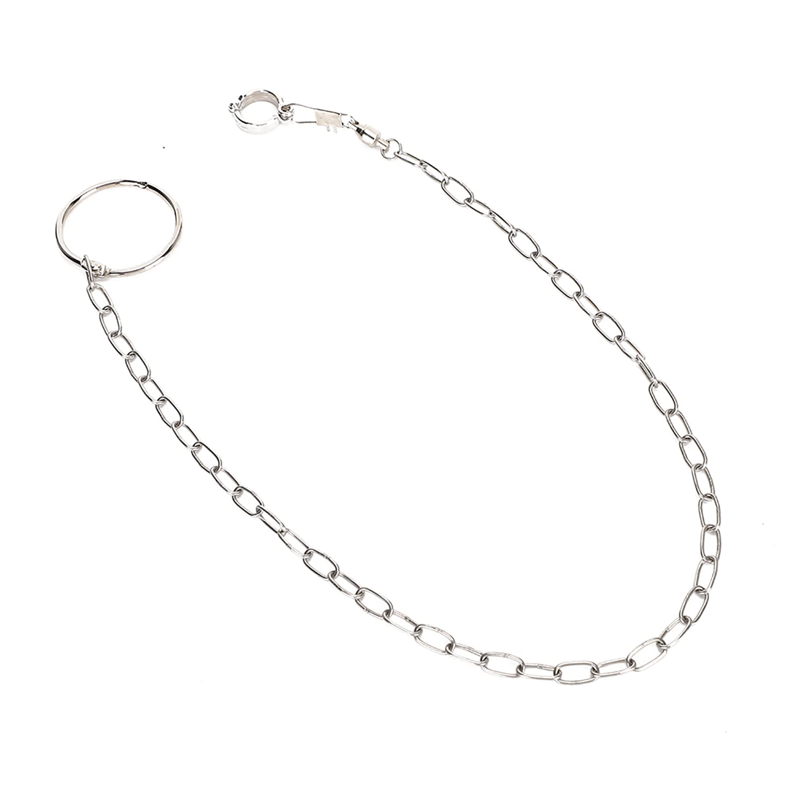 Stainl Steel Split Foot Chain for Large Pet Training Anklet for Birds Parrots of Including Golden S Monk Kecks Ale and Suns Large Foot ChainStainl Steel Foot Chain Training