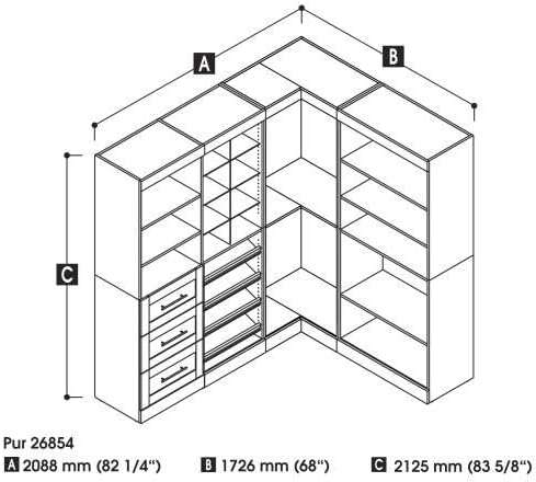 Exсluѕіvе Dіѕсоunt 80% оƒƒеr Bestar Corner Storage kit - Pur