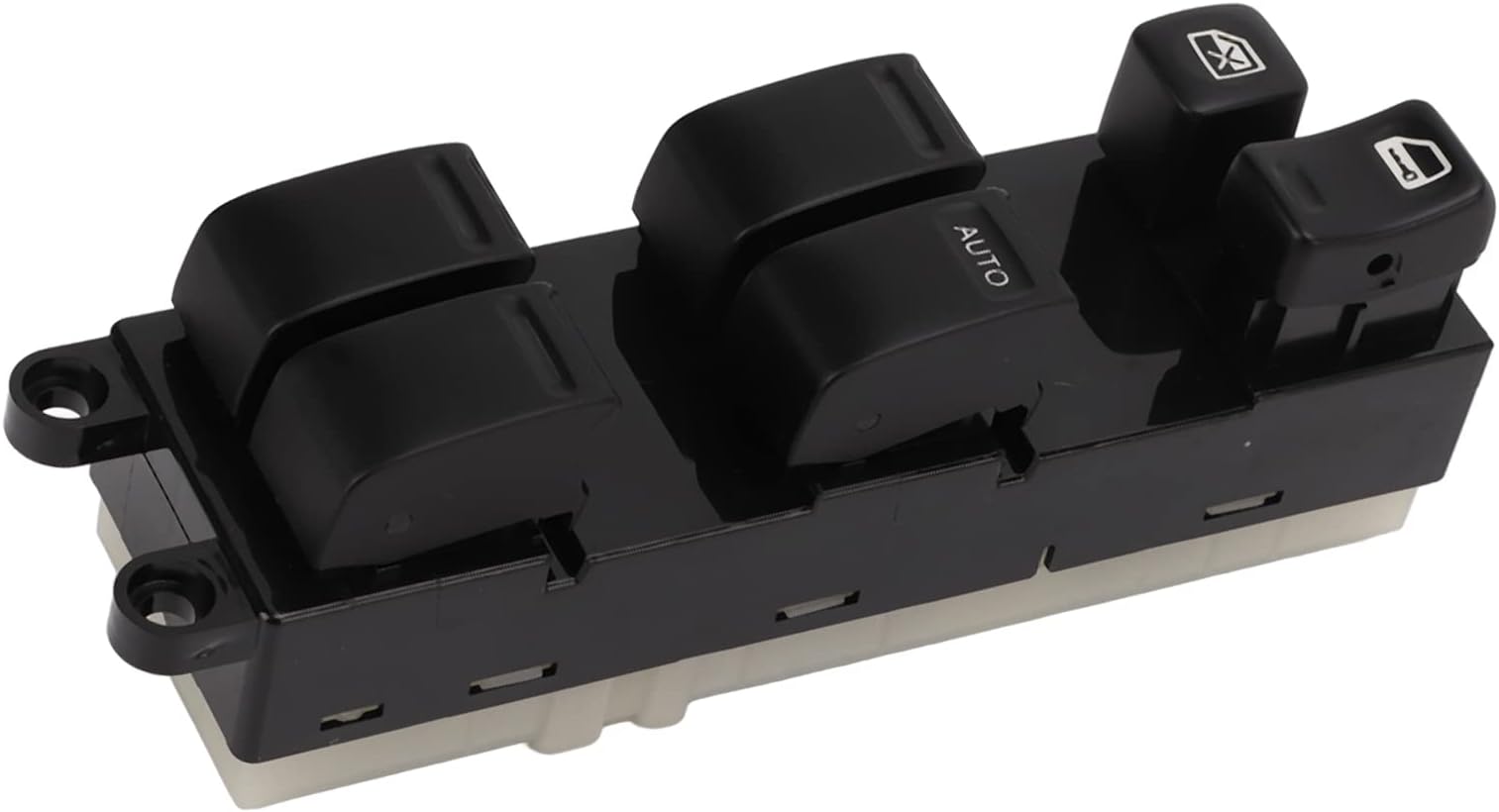 Power Window Switch, ABS 25401VD200 Antiwear Heatproof Black Window Regulator Button Replacement for Patrol GU Y61 1997โ2017 for RHD,Automotive Interior