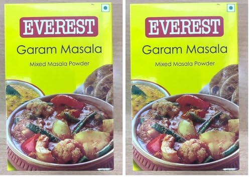 Image of Everest Garam Masala - 100g | Aromatic 13-Spice Blend for Curries, Gravies & Indian Cooking | Fine-Ground Garam Masala Powder for Rich Colour & Balanced Flavour (Pack of 2)