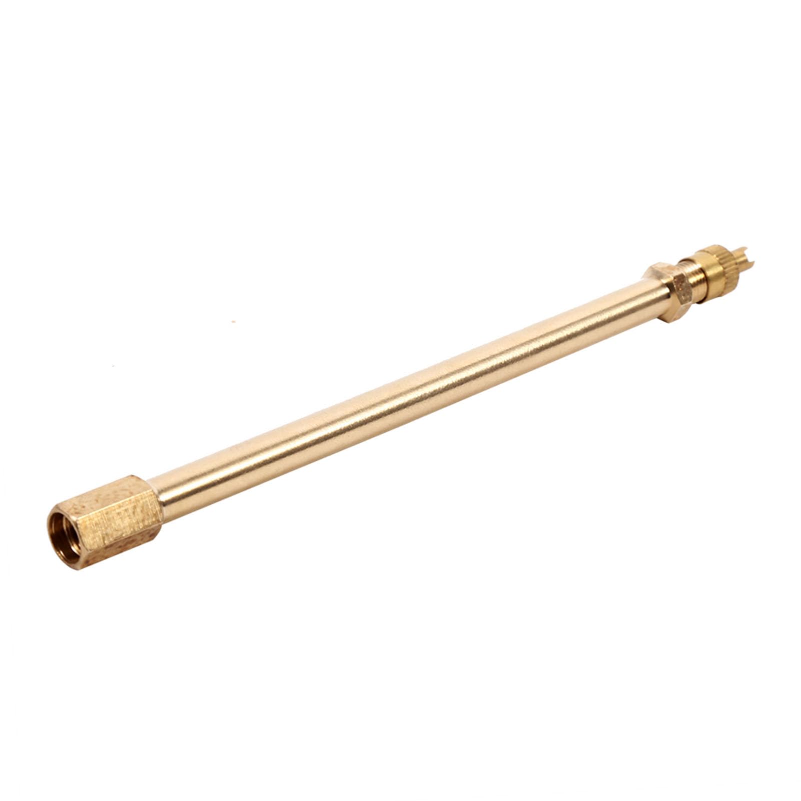 Cocoarm Mosiężny Przedłużacz Wentyla o Prostym Otworze (140mm)