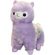 OUKEYI Alpaca Plush Toy, 13.7"/35cm Stuffed Animal Alpaca Doll Plushie Hug Pillow Soft Fluffy Cushion Super Christmas Valentine Gift, Birthday