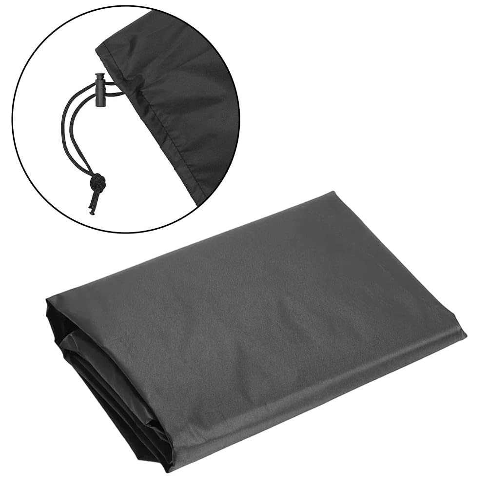 Funda impermeable para scooter eléctrico, 210D Oxford, protección solar con revestimiento plateado, resistente al viento, cubierta de lluvia para exteriores, 142 x 66 x 91 cm