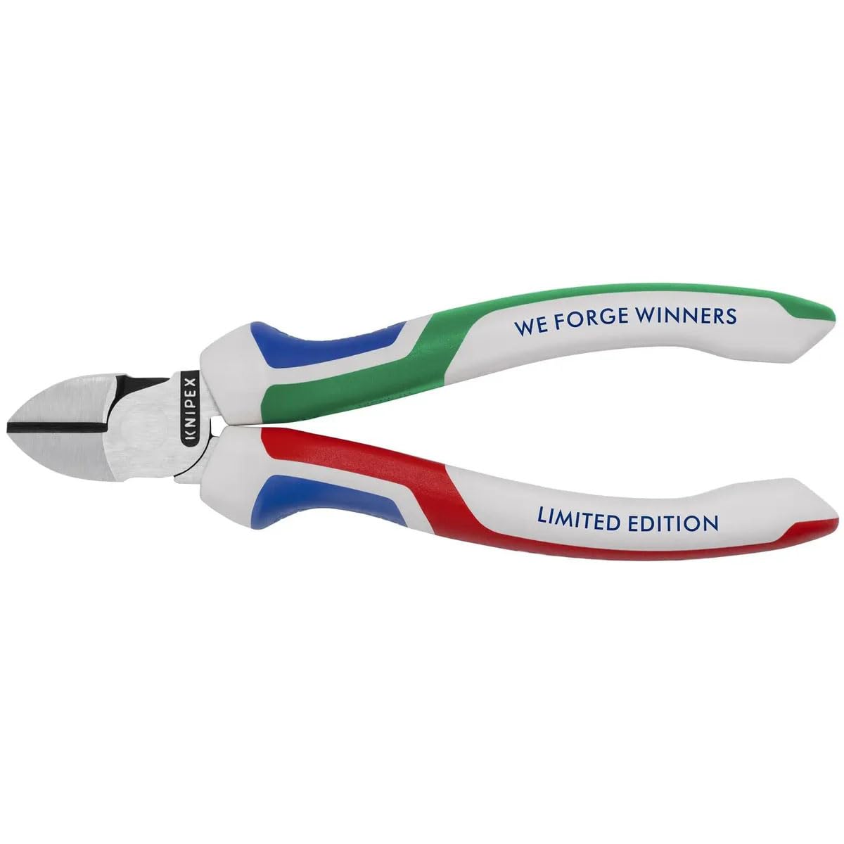 KNIPEX We Forge Winners Limited Edition Side Cutting Pliers with Comfort Handles 160mm, 70 02 160 S8