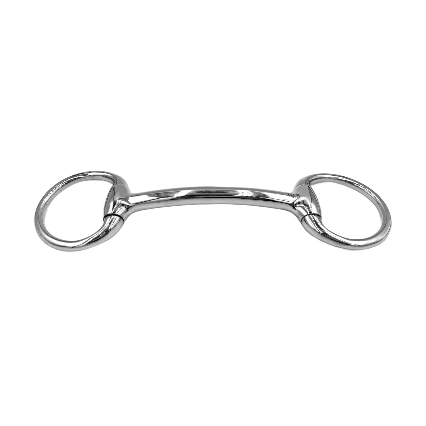 Gebiss Olivenkopfstange Stangengebiss aus Edelstahl Ringdurchmesser 55 mm Gebissstärke 13 mm
