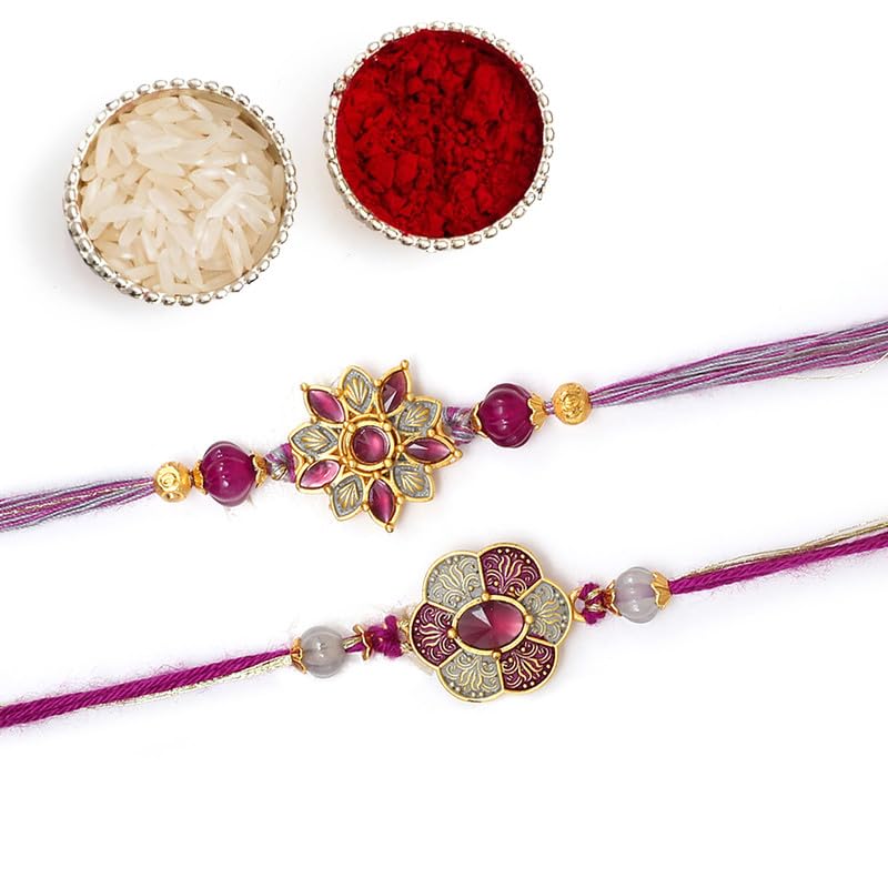 Image of The Purple Tree Rakhis For Brother, Rakhi for bhai, Rakshabandhan Gift, Rakhi Gift, Best Rakhi For Brothers