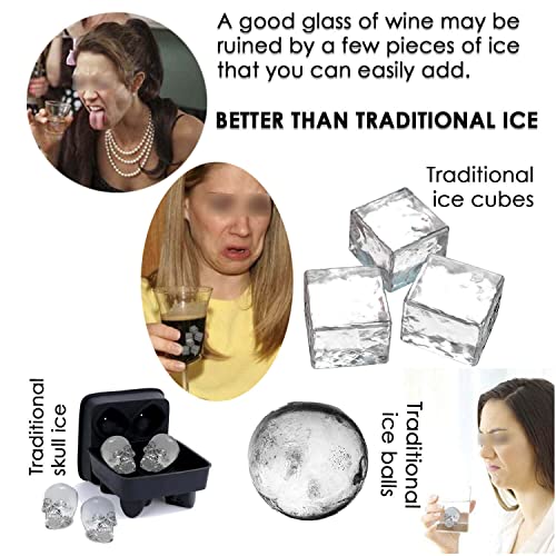 Das Tookii Whiskey Stones 6 Pack, Metal Reusable Ice Cubes, High Cooling Technology, Stainless Steel Ice Cubes, Refreezable Chilling Stones For Whiskey, Vodka, Liqueurs, Wine, Beverage Juice Or Soda #TOP5