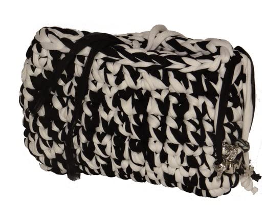 cotone e lycra Mobile Me (Bianco, Nero)