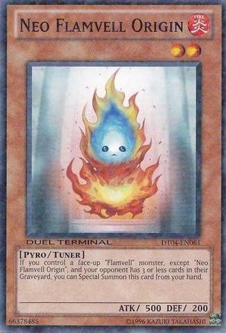 Yu-Gi-Oh! - Neo Flamvell Origin (DT04-EN061) - Duel Terminal 4-1 Edición - Común