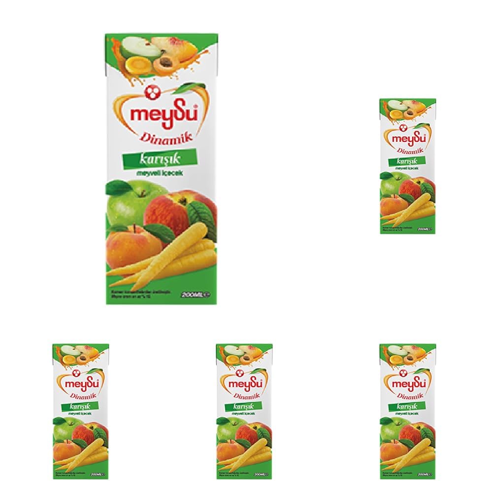 Meysu 200 Mililitre Dinamik Karışık İçecek (5 paketi)