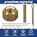 5008 Prop Nut Kit Brass for 1