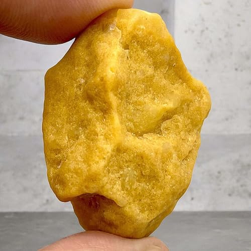 arana's - Piedra de bolsillo AVENTURINA AMARILLA en bruto 3-5 cm - Llévala siempre contigo - Amuleto de la suerte - Piedras y cristales naturales curativos de sanacion (Aventurina amarilla)