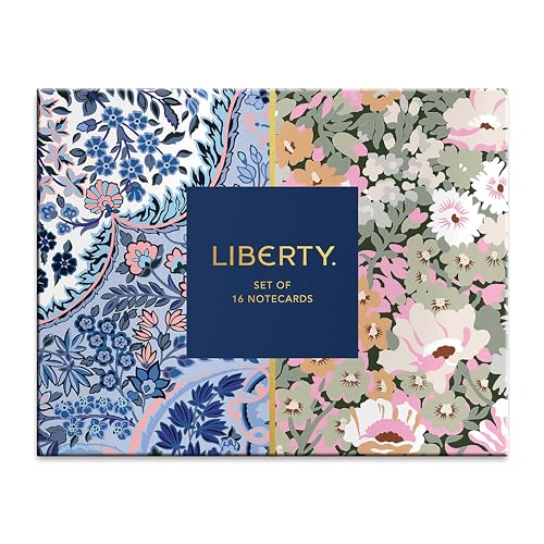 Galison Floral Greeting Assortment Notecard Set: Liberty London