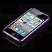 Flexi Soft Gel Skin Case for Apple iPod Touch 4th Generation - Zebra Print (Purple)