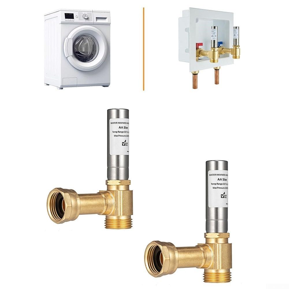Arrêt d'angle pour marteau à eau 3/4" en acier inoxydable Réduction du
