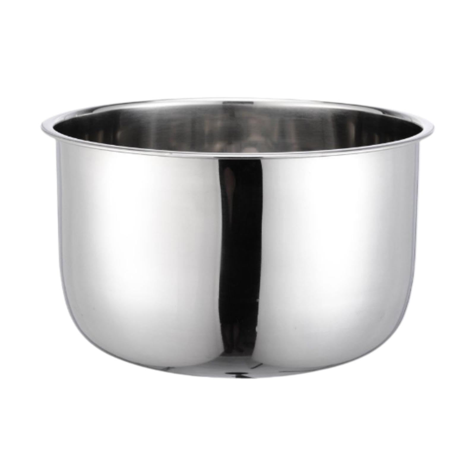 Stainless Steel Rice Cooker Inner Pot Commercial Grade Multiuse Round Cookware for Restaurant Kitchen- M