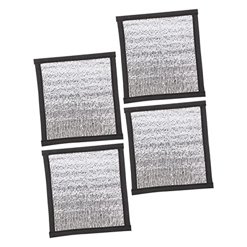 4 pads calefactores para reptiles con película reflectante