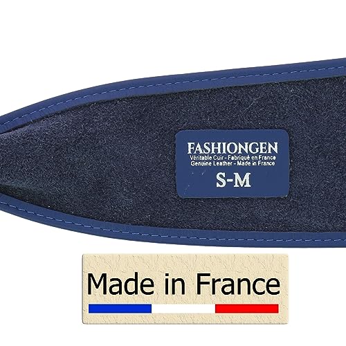 Image of FASHIONGEN - Woman Italian leather Obi belt, CASSIANE