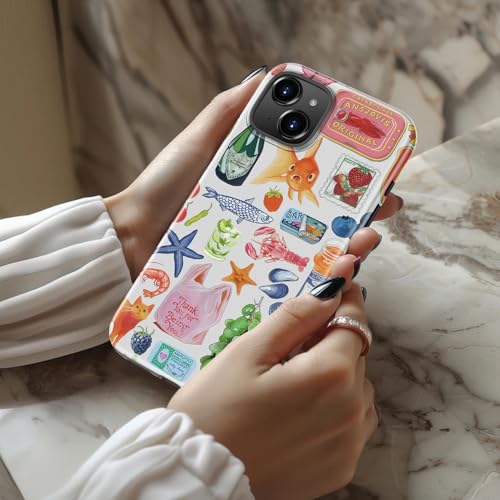 Coque pour iPhone 14 Plus DEENAKIN antichoc silicone rigide