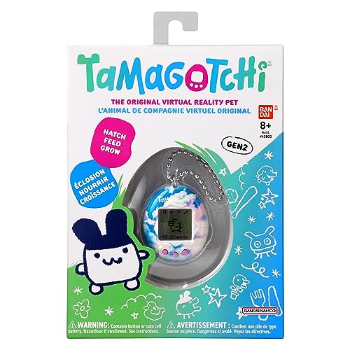 Image of TAMAGOTCHI Original - Sky (Updated Logo) Handheld Game, Multicolor