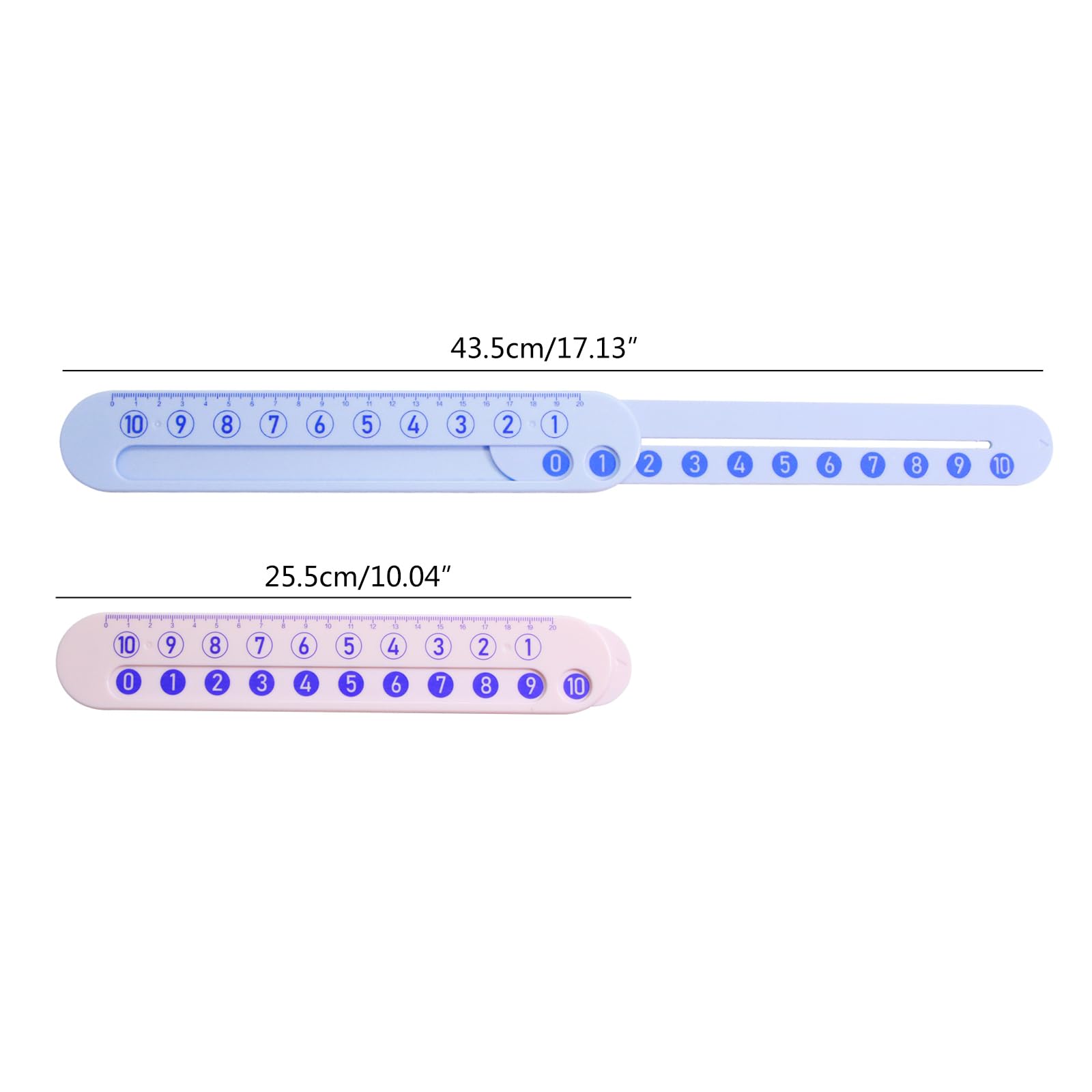 SueaLe Règle À Glissière Pour Mathématiques Enfant Règle Décomposition Numérique Règle Décomposition Des Nombres Formation Mathématique Numéro Correspondant Jouet Outils D'apprentissage Des