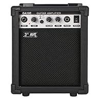 SLIMLINE PRACTICE AMP – 10W slimline practice amp for use with electric guitars (we cannot confirm compatibility with any other electronic devices) with volume, tone, gain and overdrive as well as a headphone socket TONE CONTROL – Decide how you soun...