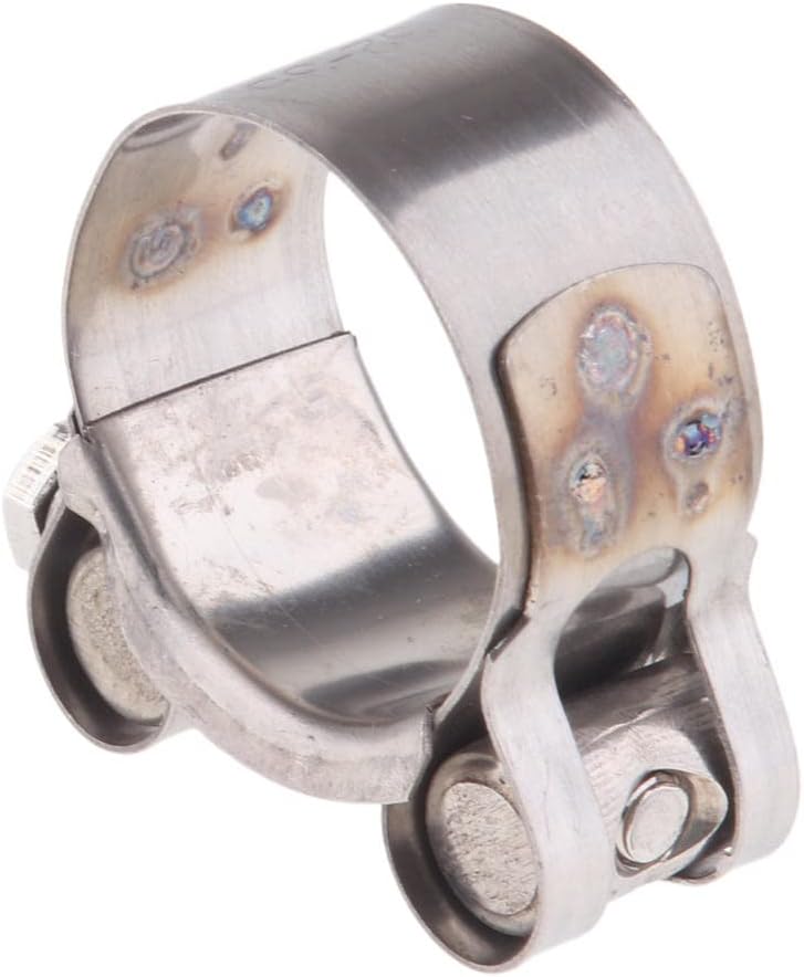 オートバイ マフラーステー バンド ステンレス マフラージョイントクランプ 人気メーカー ブランド 全６サイズ 32 35mm