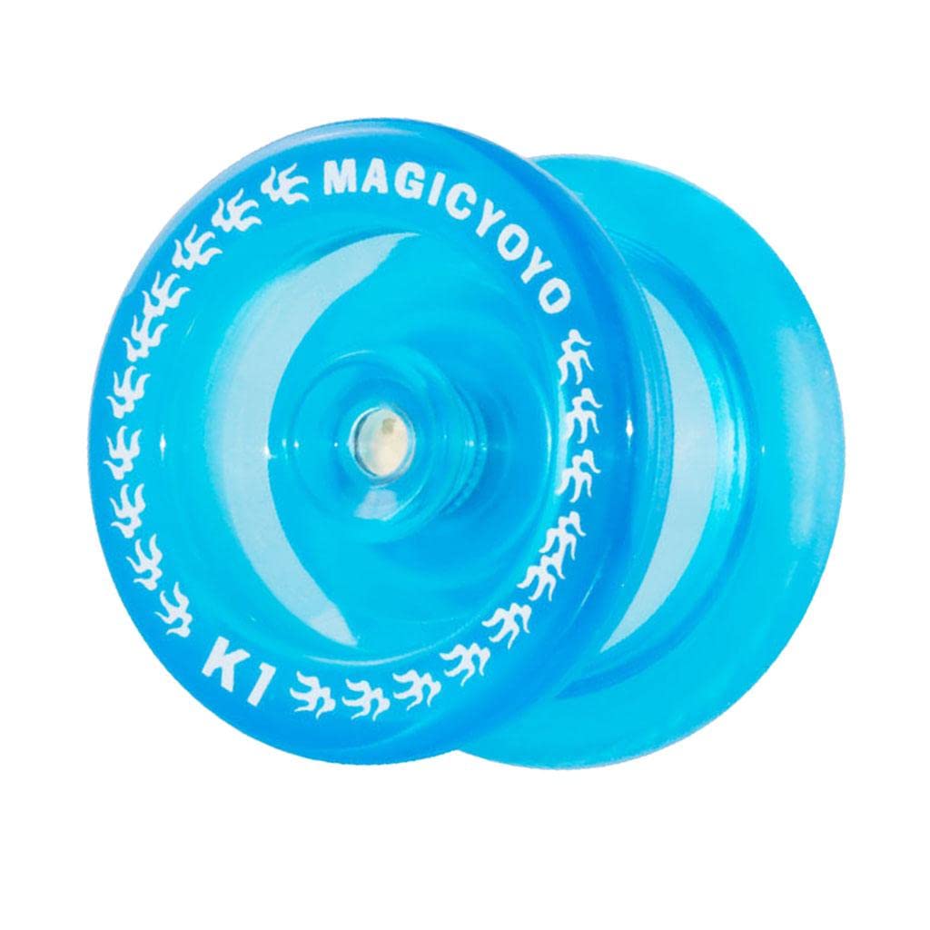 Juego de 5 rodamientos K1 de aleación de bolas profesionales KK YoYo azul, K1 azul