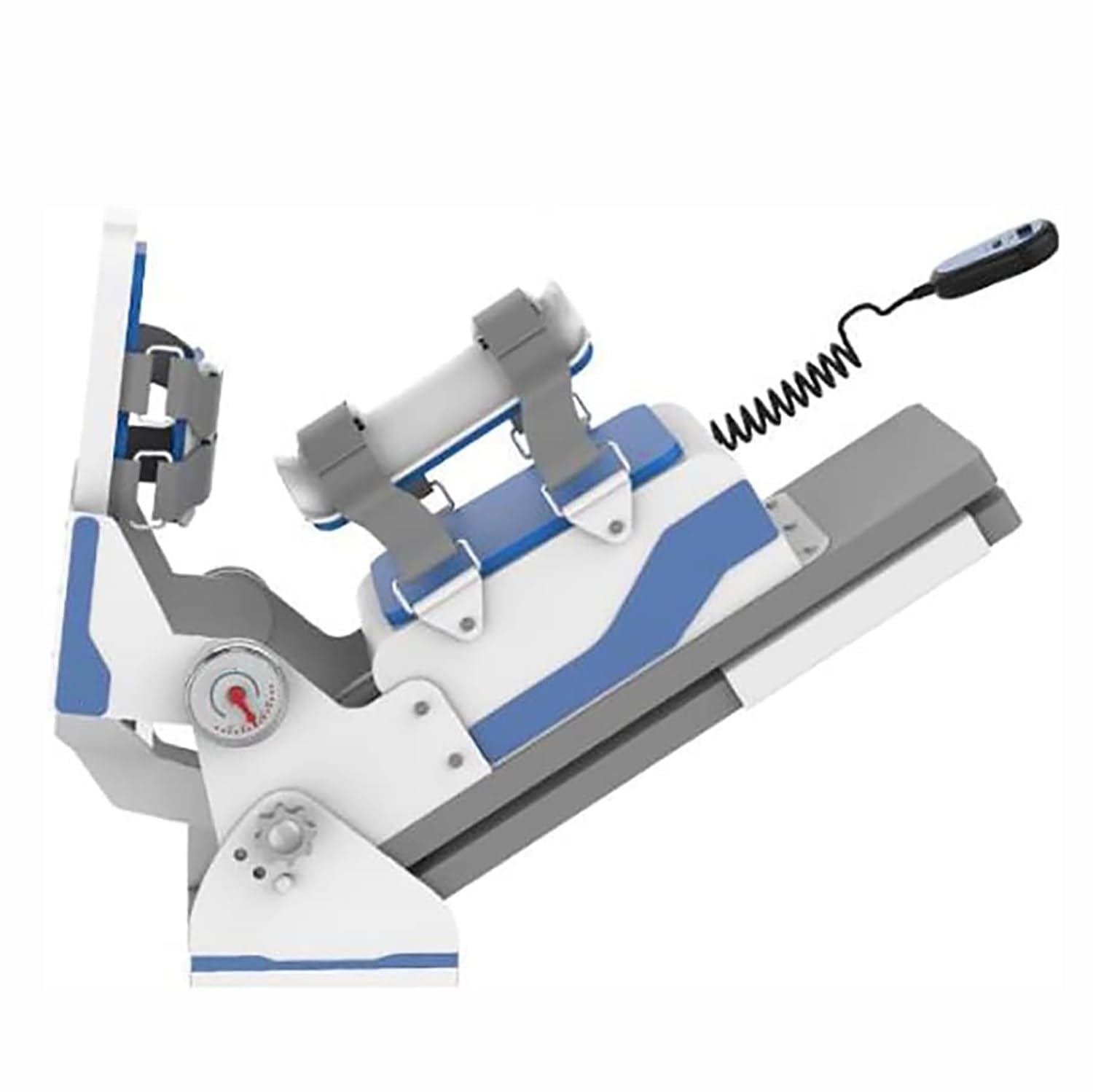 Electric Ankle Joint Stretching Exerciser, Ankle Rehabilitation Device with Remote Control, Full Angle, Flexion and Extension Training, for Stiff Ligament After Stroke and Hemiplegic