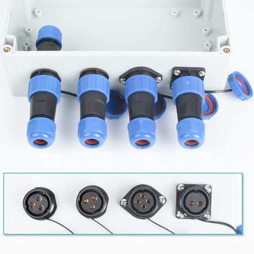 SP21 5-poliger Industriestecker, IP68 wasserdichter Luftfahrtstecker, gerade Buchse und Buchse SP21 5-poliger Rundstecker für Industrie- und Luftfahrtanwendungen