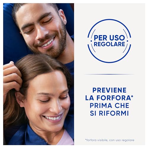 Head & Shoulders Shampoo Antiforfora Apple Fresh, Per Capelli Grassi E Cute, Clinicamente Provato, Dermatologicamente Testato, Formato Maxi Convenienza 2x1000ML - Immagine 5
