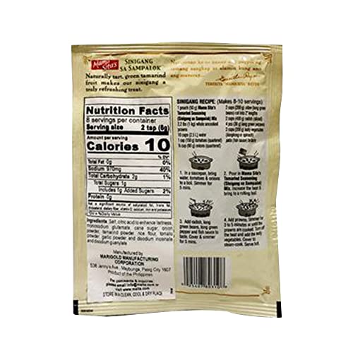 Mama Sita's Sinigang Sa Sampalok Tamarind Seasoning Mix 1.76oz (50g) 6 Pack