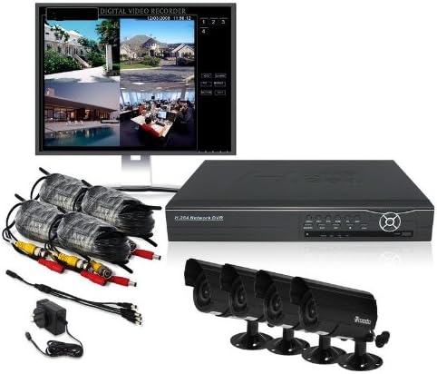Amazon : 4 CH CCTV Security IR Outdoor Camera DVR System 500GB