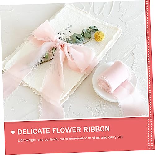 Rubans à franges mariage Operitacx lot de 6 rouleaux pour bouquets