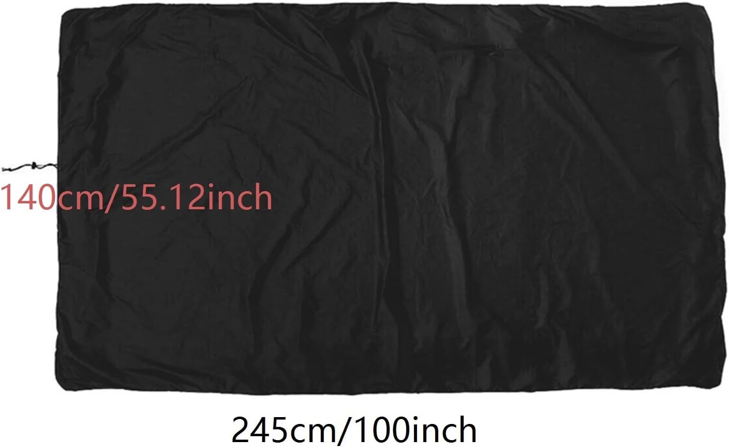 Pool Table Cover 1/3pcs Billiard Pool Table Cover Heavy Duty Waterproof Sun Rain Snow Dust Protection Oxford Cloth for Furniture Covers(Black)