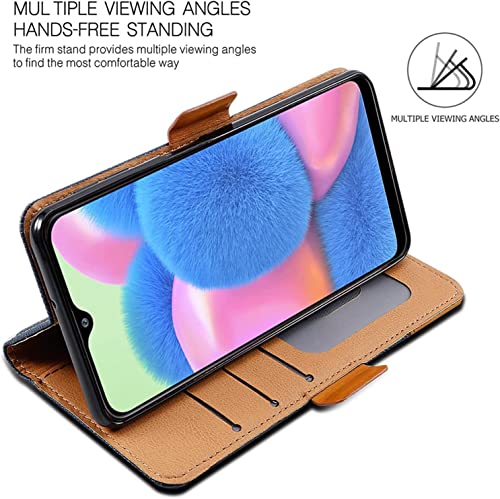 Étui portefeuille iPhone 13 coque antichoc TPU housse cuir support