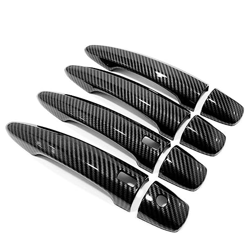 Accessoires de style chrome et carbone pour poignée Nissan Altima